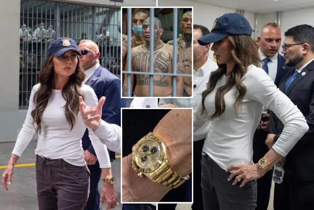 Kristi Noem with a €50,000 Rolex Daytona on a Prison Visit. Was that a smart decision? | Chrono 10:10 Kristi Noem with a €50,000 Rolex Daytona on a Prison Visit. Was that a smart decision? | Chrono 10:10