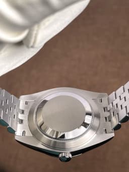 Rolex Datejust 41 41 Black dial with diamonds Jubilee bracelet full set 2024, image 6 Rolex Datejust 41 41 Black dial with diamonds Jubilee bracelet full set 2024, image 6