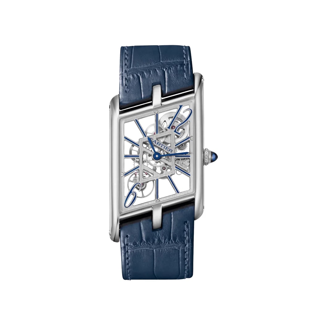 Cartier Tank Privee Collection Tank Asymetrique Skeleton, image 1 Cartier Tank Privee Collection Tank Asymetrique Skeleton, image 1