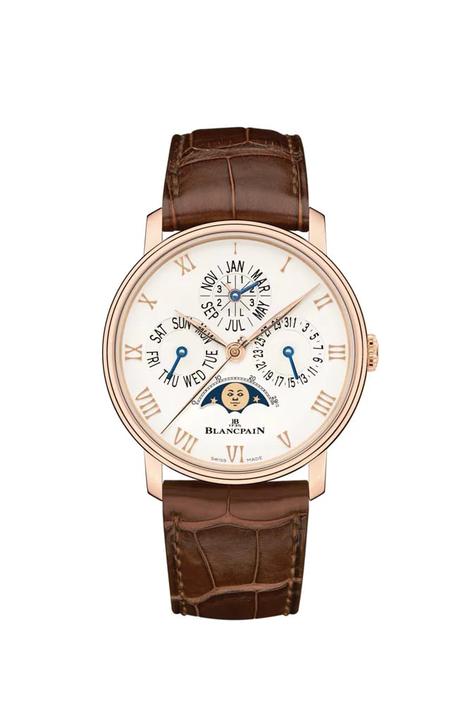 Blancpain Quantième Perpétuel Phases de Lune, image 1 Blancpain Quantième Perpétuel Phases de Lune, image 1