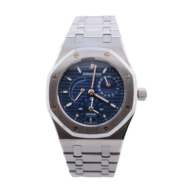 Audemars Piguet Royal Oak Dual Time Blue Dial, image 1 Audemars Piguet Royal Oak Dual Time Blue Dial, image 1