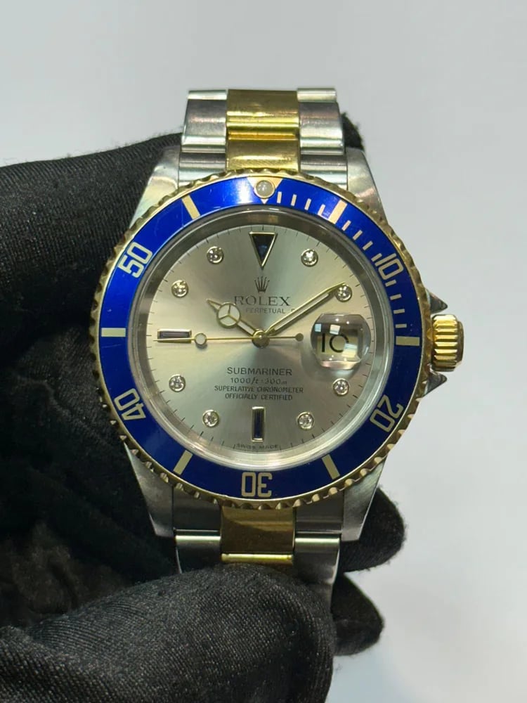 Rolex Submariner Date Serti Dial, image 1 Rolex Submariner Date Serti Dial, image 1