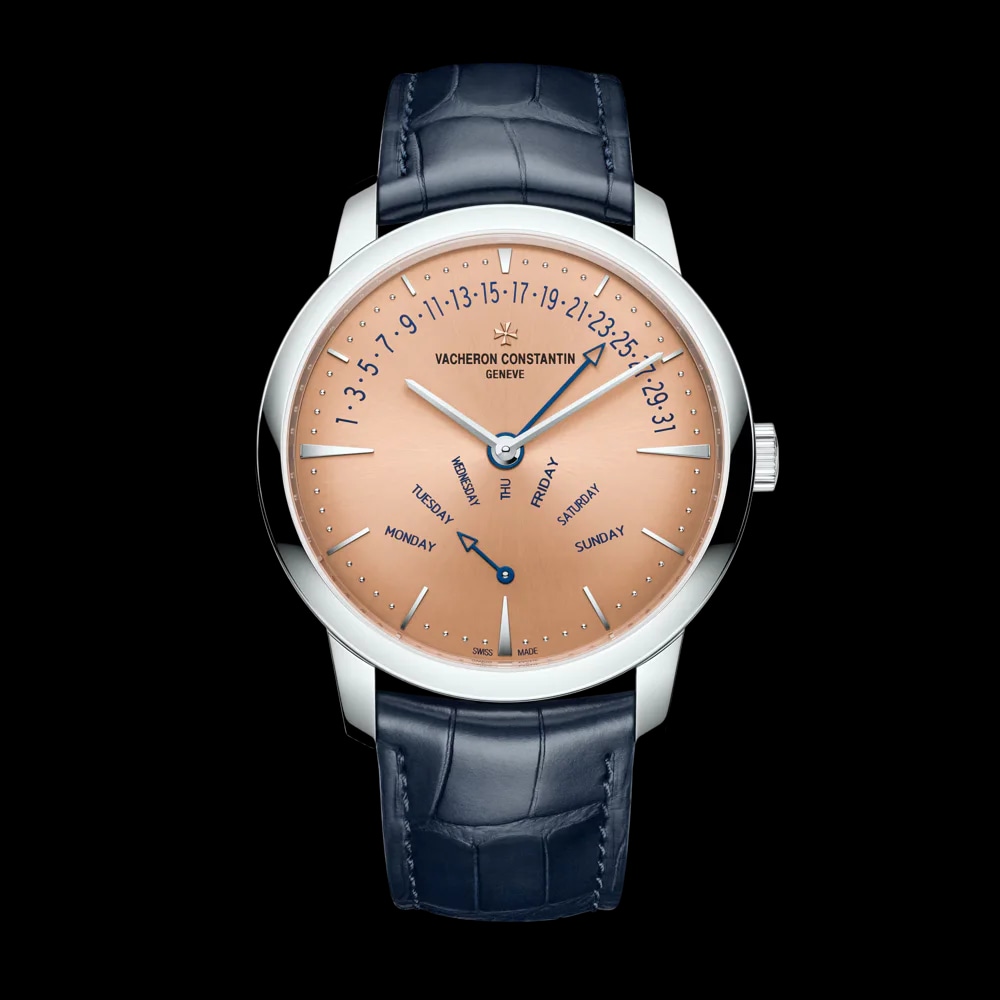 Salmon Dial Platinum, image 1 Salmon Dial Platinum, image 1