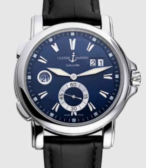 Ulysse Nardin Dual Time 243-55/93, image 1 Ulysse Nardin Dual Time 243-55/93, image 1