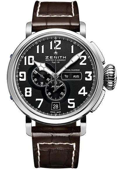 Zenith Pilot Type 20 Annual Calendar, image 1 Zenith Pilot Type 20 Annual Calendar, image 1