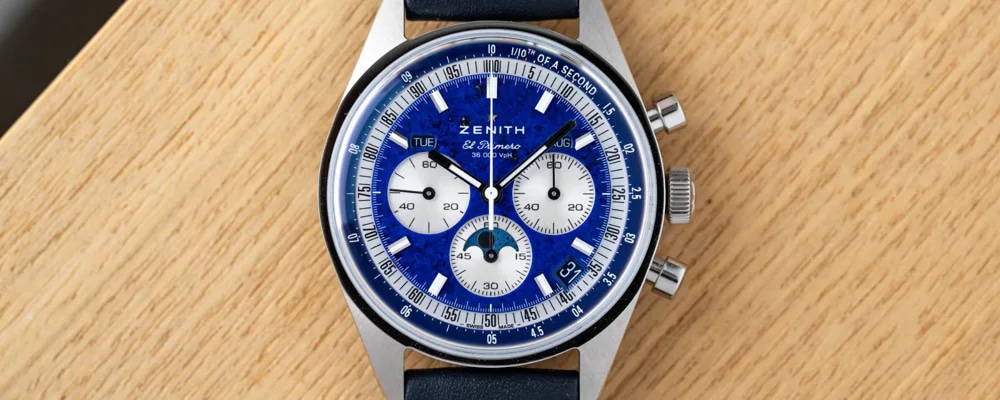 The Blue That Hits Different: Zenith’s Lapis Lazuli Chronomaster is Wild | Chrono 10:10 The Blue That Hits Different: Zenith’s Lapis Lazuli Chronomaster is Wild | Chrono 10:10