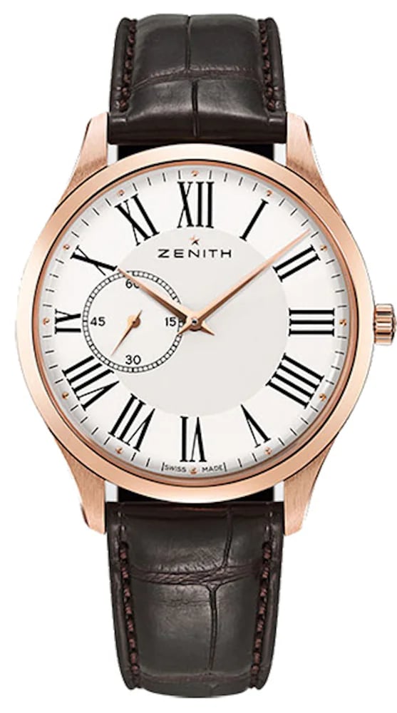 Zenith Elite Ultra Thin Rose Gold White Dial, image 1 Zenith Elite Ultra Thin Rose Gold White Dial, image 1