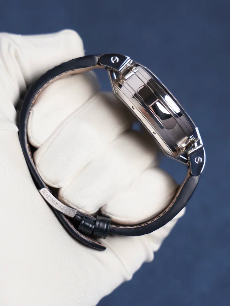 Harry Winston Opus 4 Platinum Tourbillon Minute-repeater with cathedral gongs Moonphase LE 18 pcs, image 3 Harry Winston Opus 4 Platinum Tourbillon Minute-repeater with cathedral gongs Moonphase LE 18 pcs, image 3