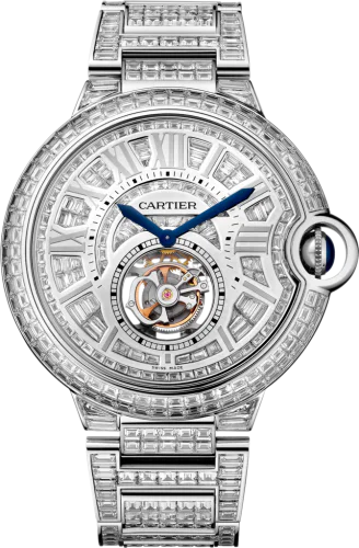 Ballon Blue de Cartier 46 Flying Tourbillon White Gold / Diamond / Bracelet