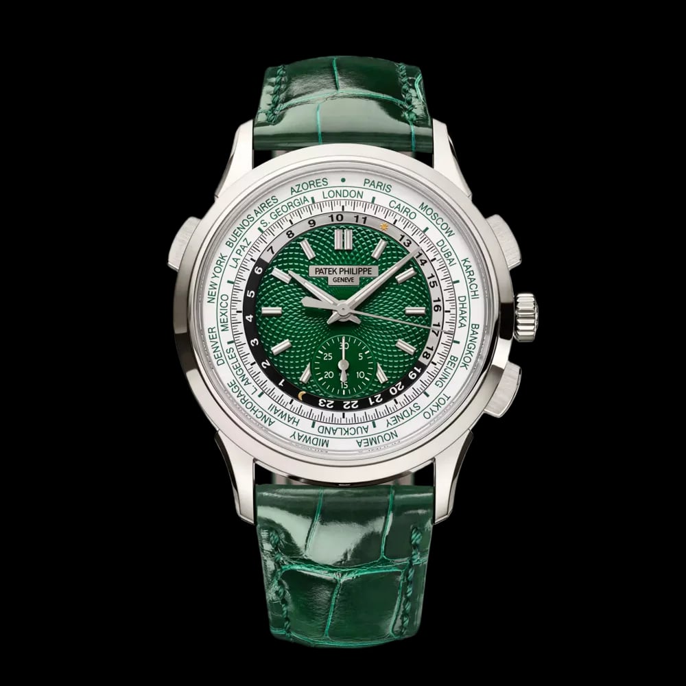 Patek Philippe World Time Chronograph 5930P-001, image 1 Patek Philippe World Time Chronograph 5930P-001, image 1