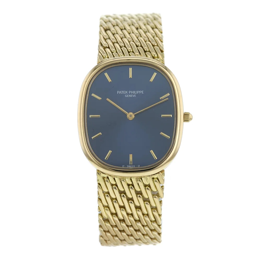Patek Philippe Golden Ellipse Blue Dial, image 1 Patek Philippe Golden Ellipse Blue Dial, image 1
