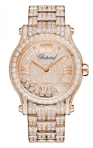 Chopard Happy Sport Joaillerie Rose Gold Diamonds Automatic 36 mm, image 1 Chopard Happy Sport Joaillerie Rose Gold Diamonds Automatic 36 mm, image 1