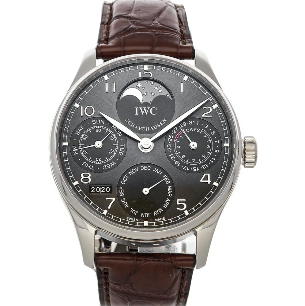 IWC Portuguese Perpetual Calendar IW502218, image 1 IWC Portuguese Perpetual Calendar IW502218, image 1
