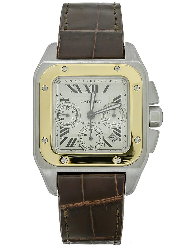 Cartier Santos 100 XL Chronograph, image 1 Cartier Santos 100 XL Chronograph, image 1