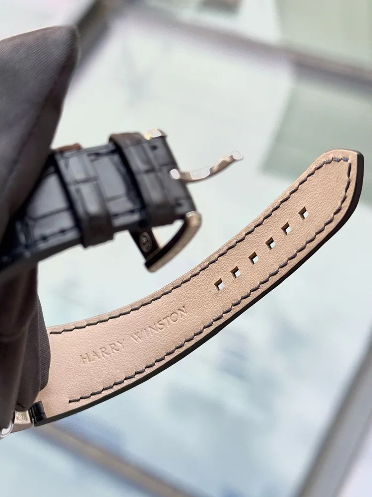 Harry Winston Opus 4 Platinum Tourbillon Minute-repeater with cathedral gongs Moonphase LE 18 pcs, image 7 Harry Winston Opus 4 Platinum Tourbillon Minute-repeater with cathedral gongs Moonphase LE 18 pcs, image 7