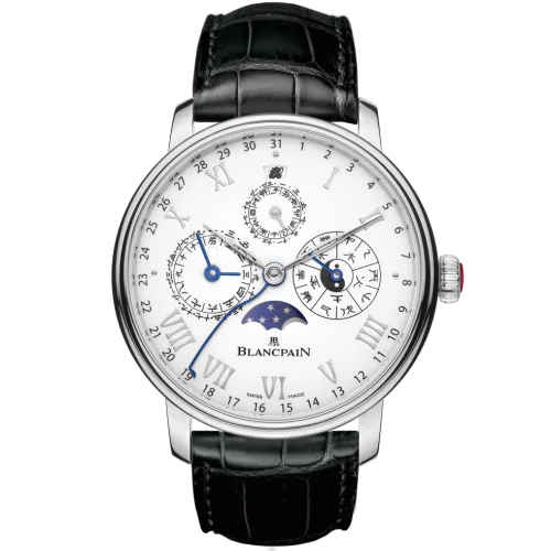 Villeret Calendrier Chinois Traditionnel Platinum / White