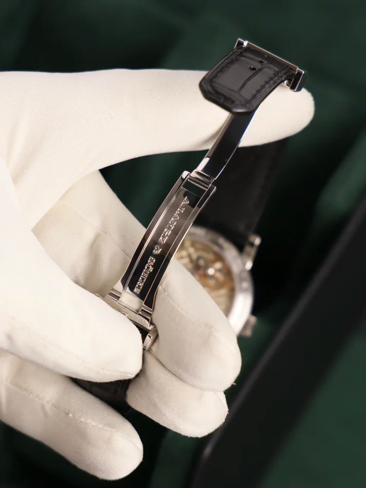 Daymatic with original 950 Platinum deployment clasp, image 6 Daymatic with original 950 Platinum deployment clasp, image 6