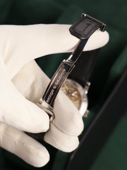 Daymatic with original 950 Platinum deployment clasp, image 6 Daymatic with original 950 Platinum deployment clasp, image 6