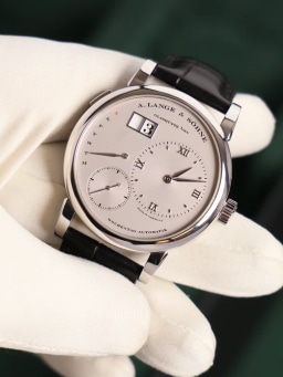 Daymatic with original 950 Platinum deployment clasp, image 1 Daymatic with original 950 Platinum deployment clasp, image 1