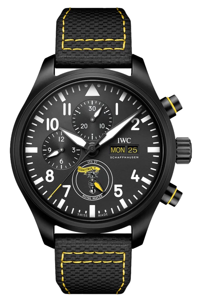 IWC Pilot Chronograph Edition Royal Maces Pilot Ceramic, image 1 IWC Pilot Chronograph Edition Royal Maces Pilot Ceramic, image 1