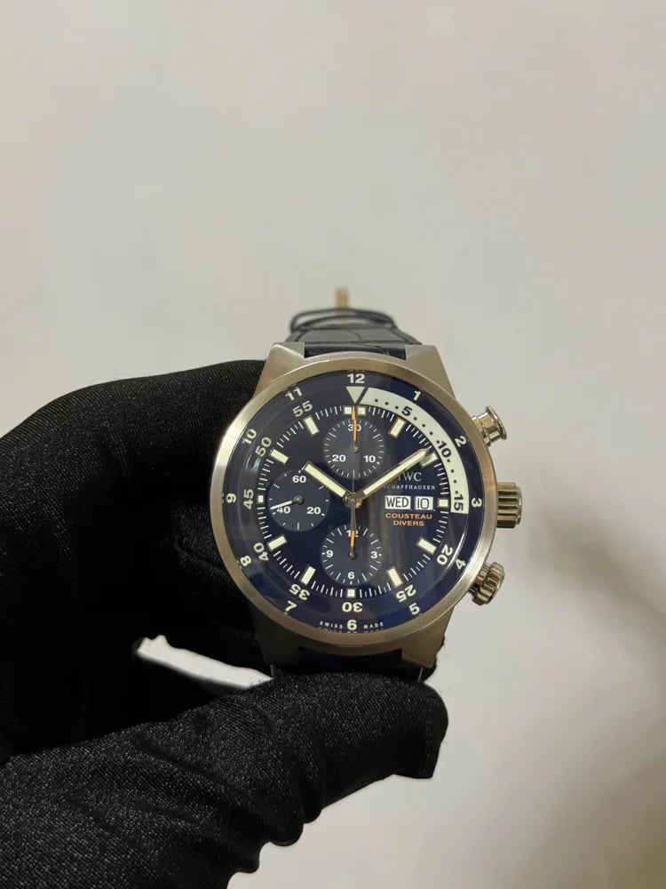 IWC Aquatimer Chronograph Tribute To Calypso Limited Edition, image 1 IWC Aquatimer Chronograph Tribute To Calypso Limited Edition, image 1