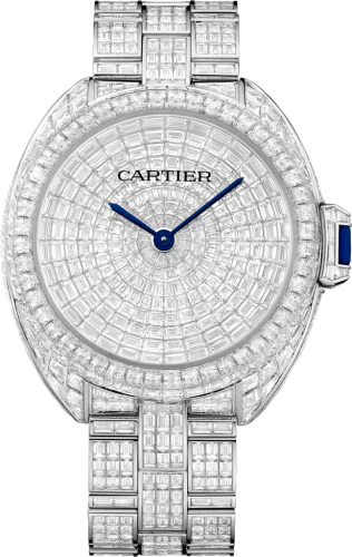 Clé de Cartier 41 White Gold / Rivière