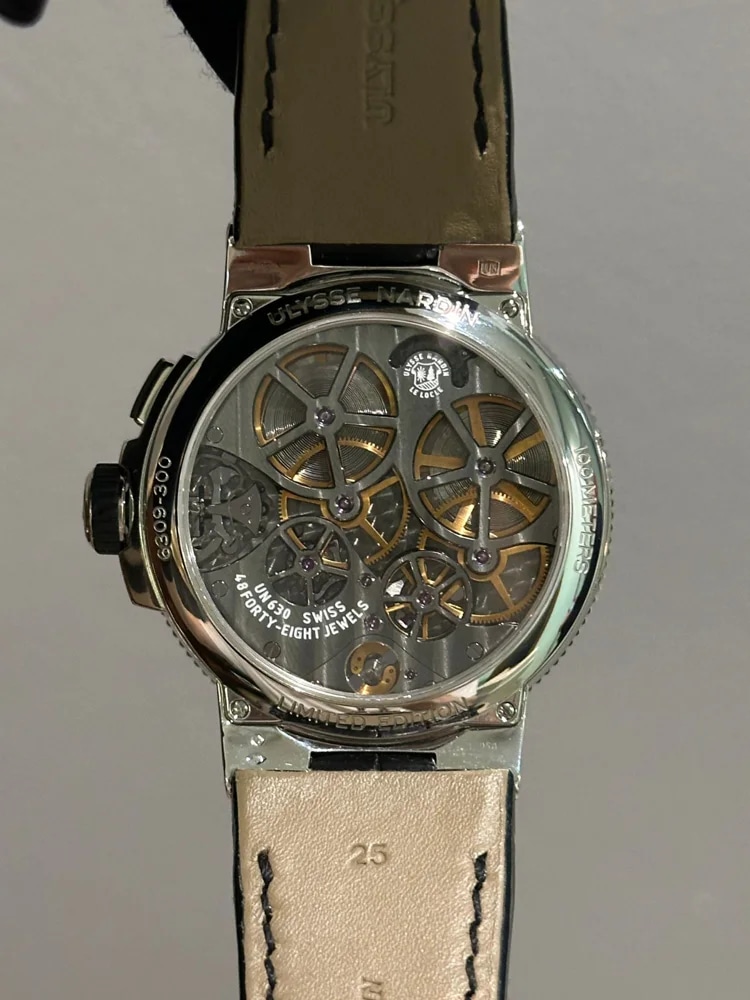 Ulysse Nardin Marine Grand Deck 44 MM Limited Edition 18 pcs Platinum , image 8 Ulysse Nardin Marine Grand Deck 44 MM Limited Edition 18 pcs Platinum , image 8