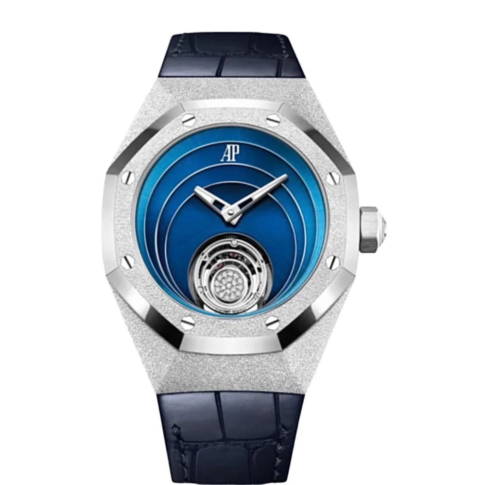 Audemars Piguet Royal Oak Concept Frosted Gold Flying Tourbillon, image 1 Audemars Piguet Royal Oak Concept Frosted Gold Flying Tourbillon, image 1