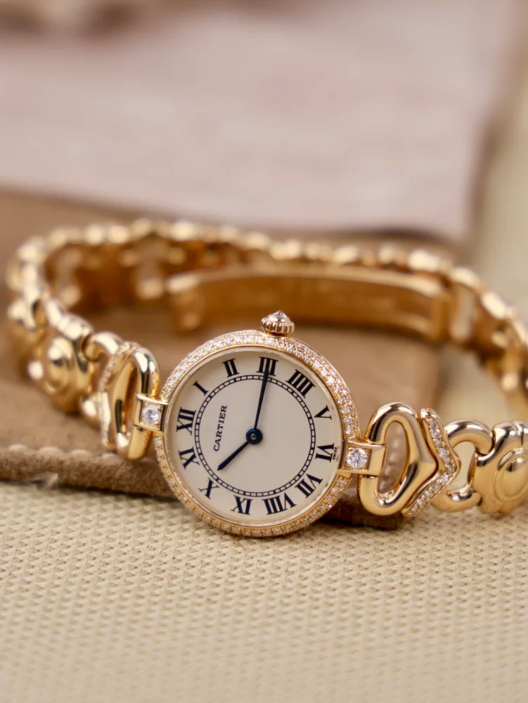 With diamond bezel and bracelet 1993 Box and Papers, image 2 With diamond bezel and bracelet 1993 Box and Papers, image 2