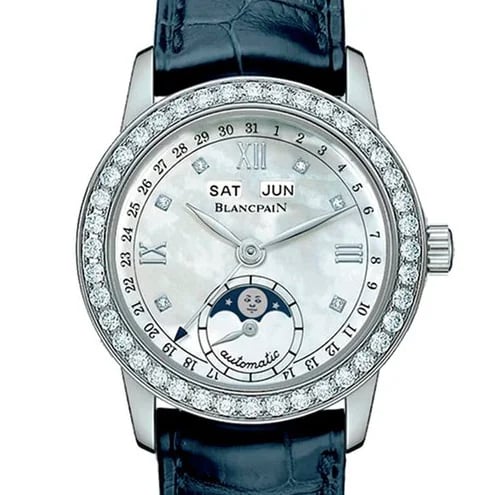 Blancpain Léman Moonphase Quantième Complet, image 1 Blancpain Léman Moonphase Quantième Complet, image 1