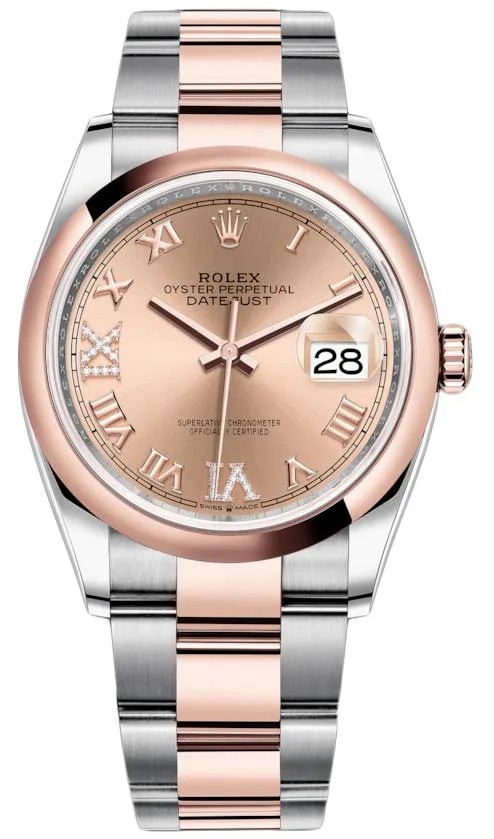 Rose-Colour Dial Box and Papers 2021, image 1 Rose-Colour Dial Box and Papers 2021, image 1