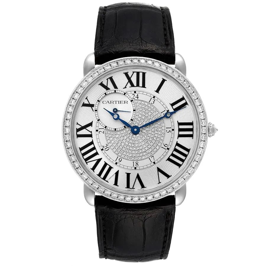 Cartier Ronde Louis Cartier White Gold, image 1 Cartier Ronde Louis Cartier White Gold, image 1