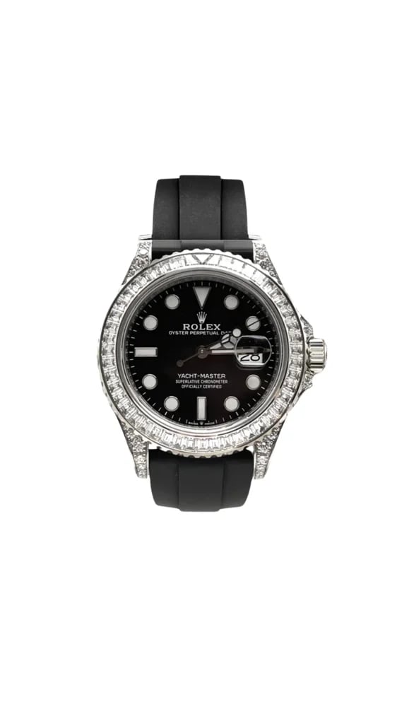 Rolex Yacht-Master 42 Factory Diamonds, image 1 Rolex Yacht-Master 42 Factory Diamonds, image 1