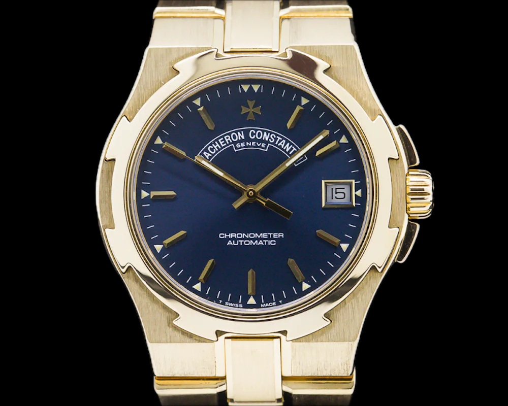 Overseas Yellow Gold Blue Dial, image 1 Overseas Yellow Gold Blue Dial, image 1