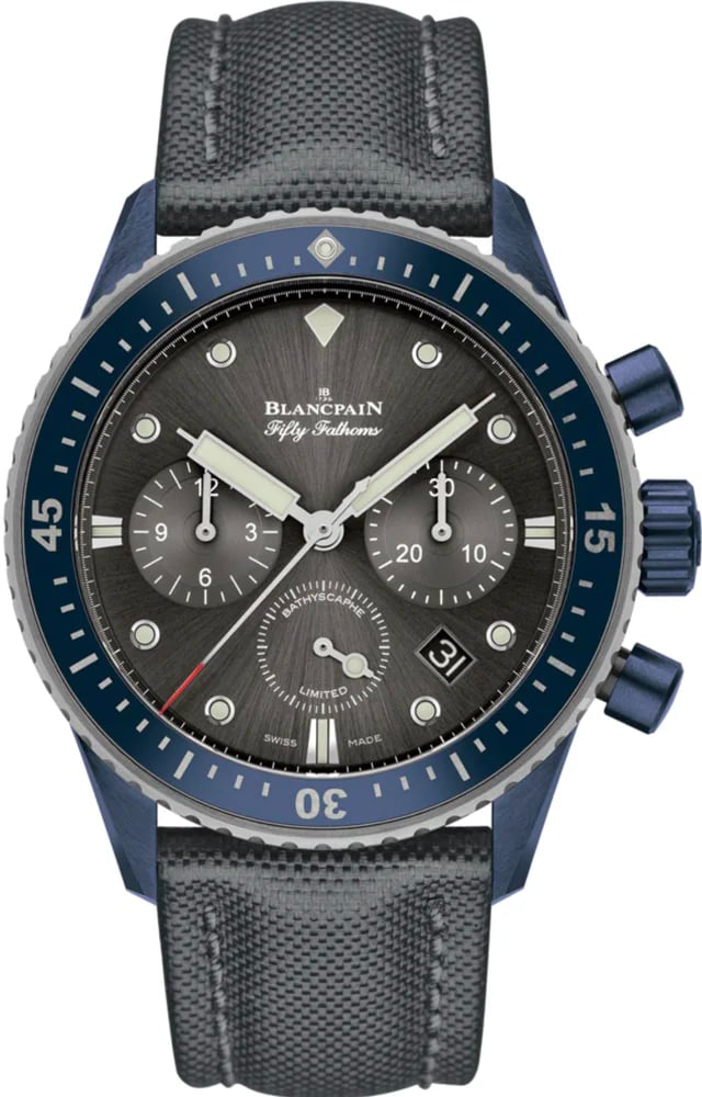 Blancpain Fifty Fathoms Bathyscaphe Limited, image 1 Blancpain Fifty Fathoms Bathyscaphe Limited, image 1