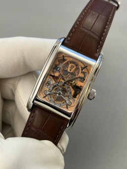 Audemars Piguet Edward Piguet Tourbillon Skeleton Platinum box + papers 2005, image 1 Audemars Piguet Edward Piguet Tourbillon Skeleton Platinum box + papers 2005, image 1