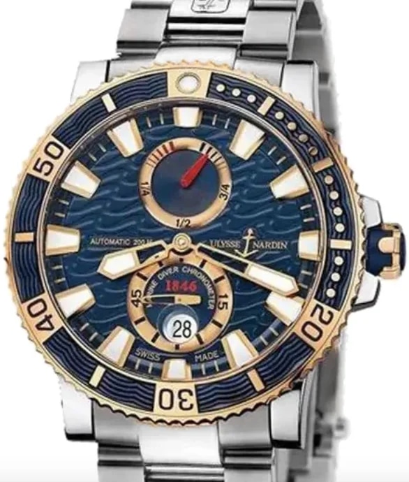 Ulysse Nardin Maxi Marine Diver 265-90-8m/93, image 1 Ulysse Nardin Maxi Marine Diver 265-90-8m/93, image 1
