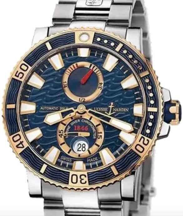 Ulysse Nardin Maxi Marine Diver 265-90-8m/93, image 1 Ulysse Nardin Maxi Marine Diver 265-90-8m/93, image 1