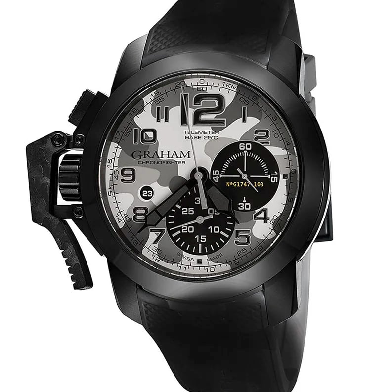 Graham Chronofighter Oversize Black Arrow, image 1 Graham Chronofighter Oversize Black Arrow, image 1