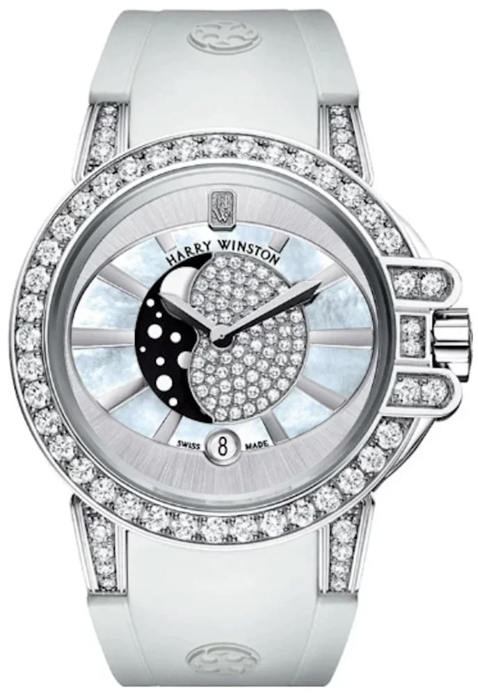 Harry Winston Ocean MOON PHASE, image 1 Harry Winston Ocean MOON PHASE, image 1