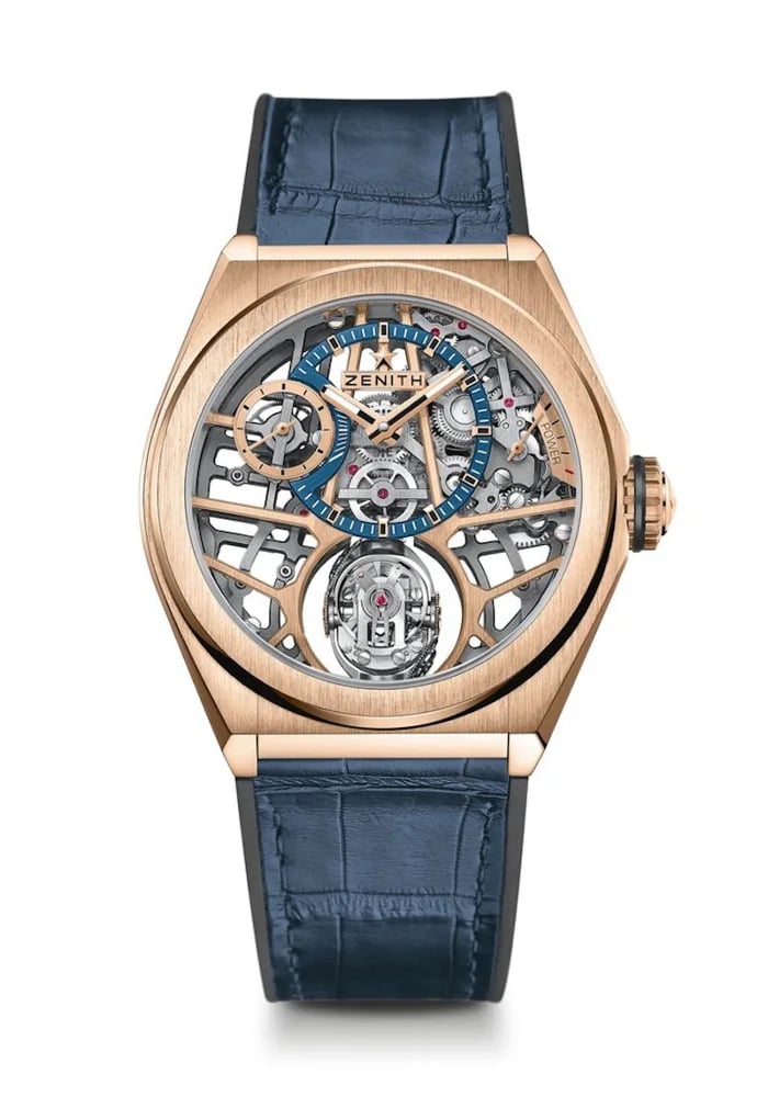 Zenith Defy Zero Rose Gold Skeletonized, image 1 Zenith Defy Zero Rose Gold Skeletonized, image 1