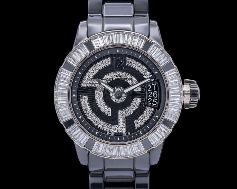 Jaeger-LeCoultre Master Compressor Diver Diamond Set Black Ceramic, image 1 Jaeger-LeCoultre Master Compressor Diver Diamond Set Black Ceramic, image 1
