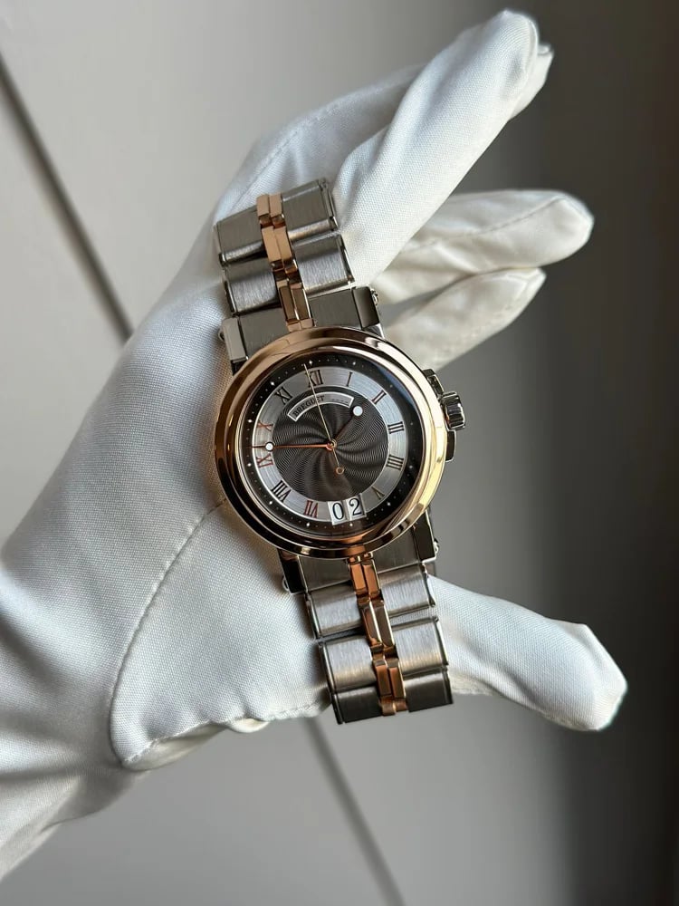 Breguet Marine Big Date White & Rose Gold VERY RARE, image 1 Breguet Marine Big Date White & Rose Gold VERY RARE, image 1