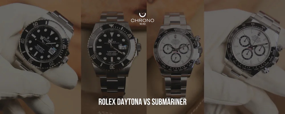Rolex Daytona vs Submariner | Chrono 10:10 Rolex Daytona vs Submariner | Chrono 10:10