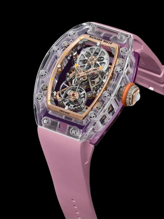 Richard Mille RM 75-01 Flying Tourbillon Sapphire Pink, image 1 Richard Mille RM 75-01 Flying Tourbillon Sapphire Pink, image 1