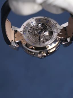 Harry Winston Opus 4 Platinum Tourbillon Minute-repeater with cathedral gongs Moonphase LE 18 pcs, image 7 Harry Winston Opus 4 Platinum Tourbillon Minute-repeater with cathedral gongs Moonphase LE 18 pcs, image 7