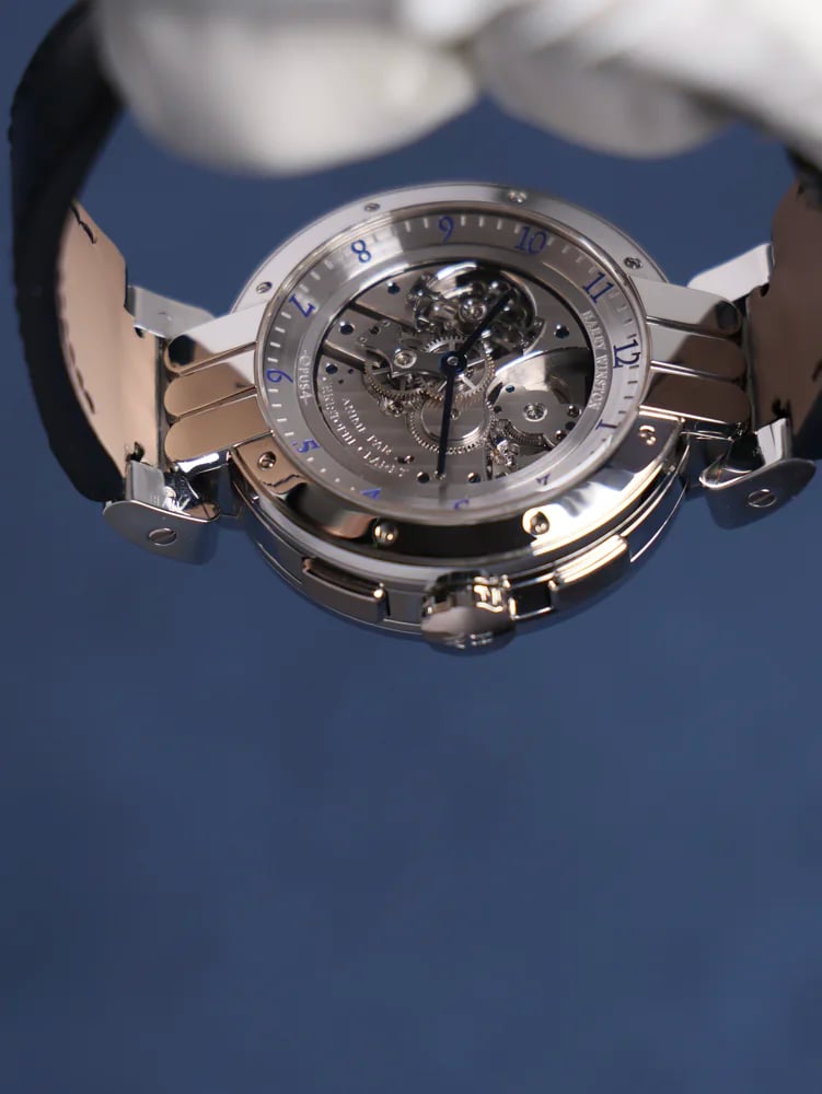 Harry Winston Opus 4 Platinum Tourbillon Minute-repeater with cathedral gongs Moonphase LE 18 pcs, image 7 Harry Winston Opus 4 Platinum Tourbillon Minute-repeater with cathedral gongs Moonphase LE 18 pcs, image 7