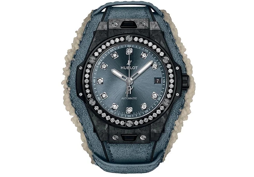 Hublot BIG BANG ONE CLICK FROSTED CARBON DIAMONDS 39 MM, image 1 Hublot BIG BANG ONE CLICK FROSTED CARBON DIAMONDS 39 MM, image 1