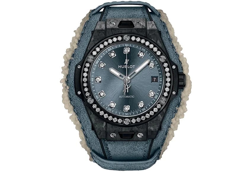 Hublot Big Bang ONE CLICK FROSTED CARBON DIAMONDS 39 MM, image 1 Hublot Big Bang ONE CLICK FROSTED CARBON DIAMONDS 39 MM, image 1