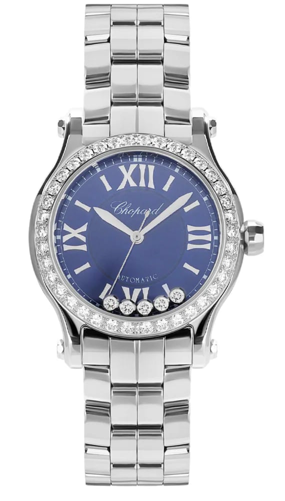 Chopard Happy Sport 38 Diamonds 1.12ct Bezel, image 1 Chopard Happy Sport 38 Diamonds 1.12ct Bezel, image 1